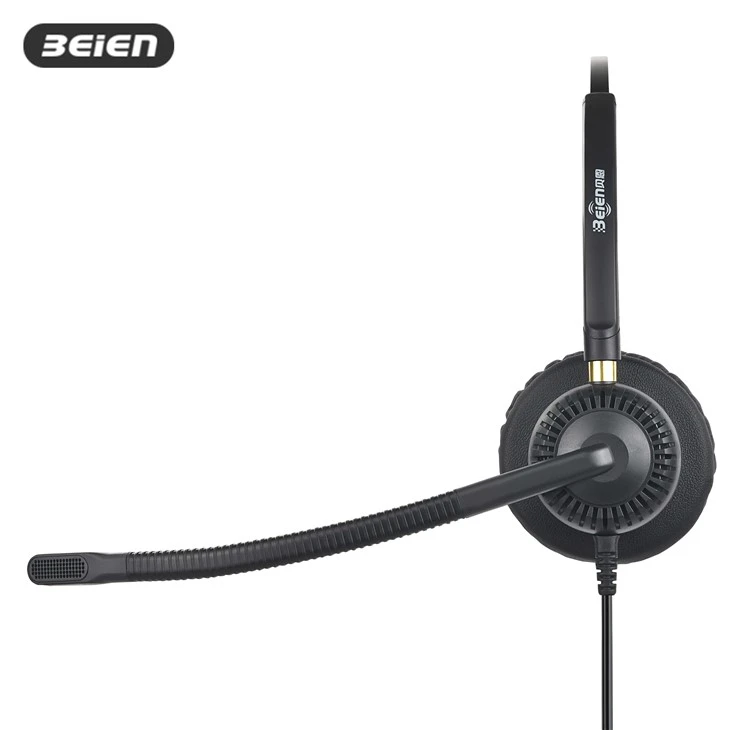 Dual ENC RJ9 Telephone Jack Headset